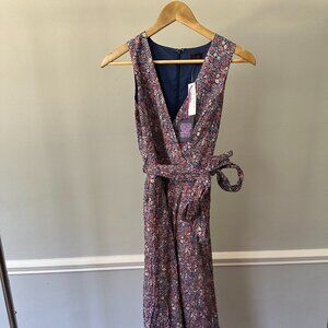 J.Crew Liberty Fabric Kayoko Floral Midi Dress